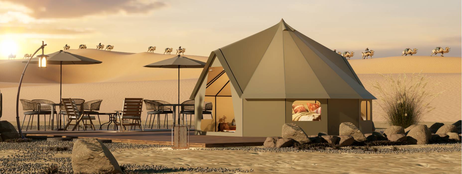 萨嘎县露营酒店帐篷产品